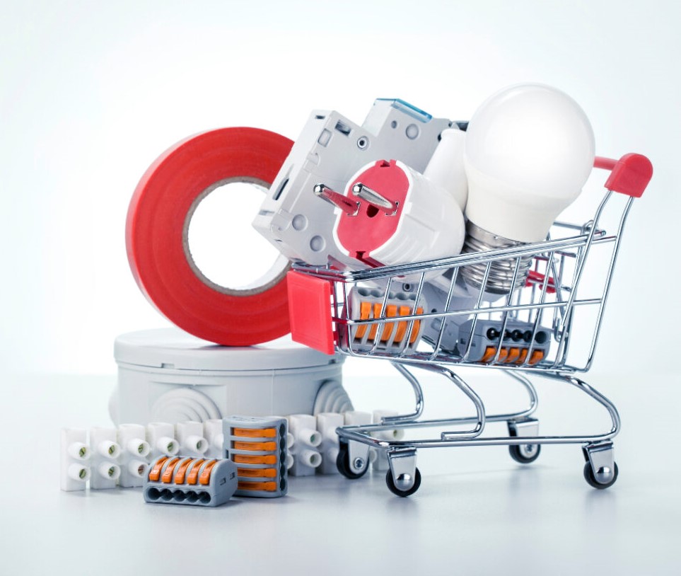 تامین و تهیه کلیه لوازم برق ساختمان و صنعتی